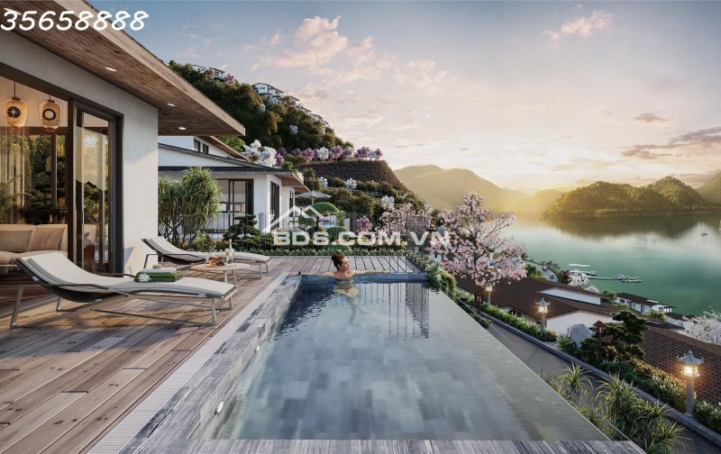 Biệt thự Takara Hoà Bình Resort - Siêu phẩm duy nhất lòng hồ Hoà Bình